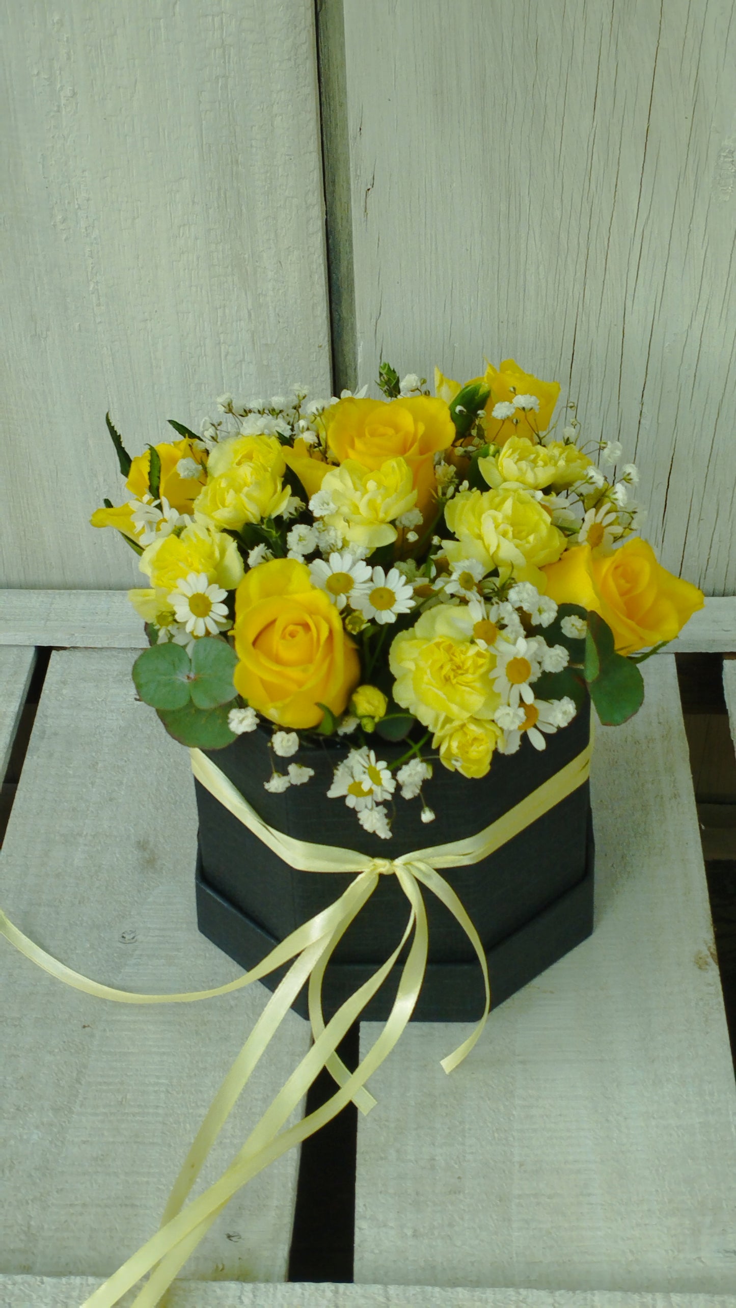 Virág box  L méret