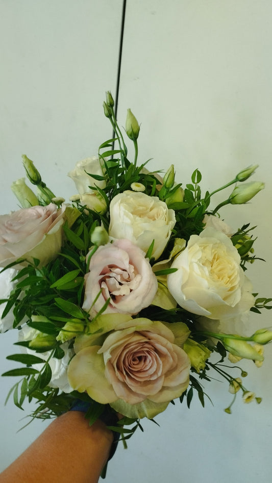 Esküvői csokor egyszerűbb