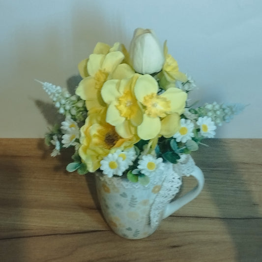 Nárcisz ,tulipán ,gyöngyike, kamilla