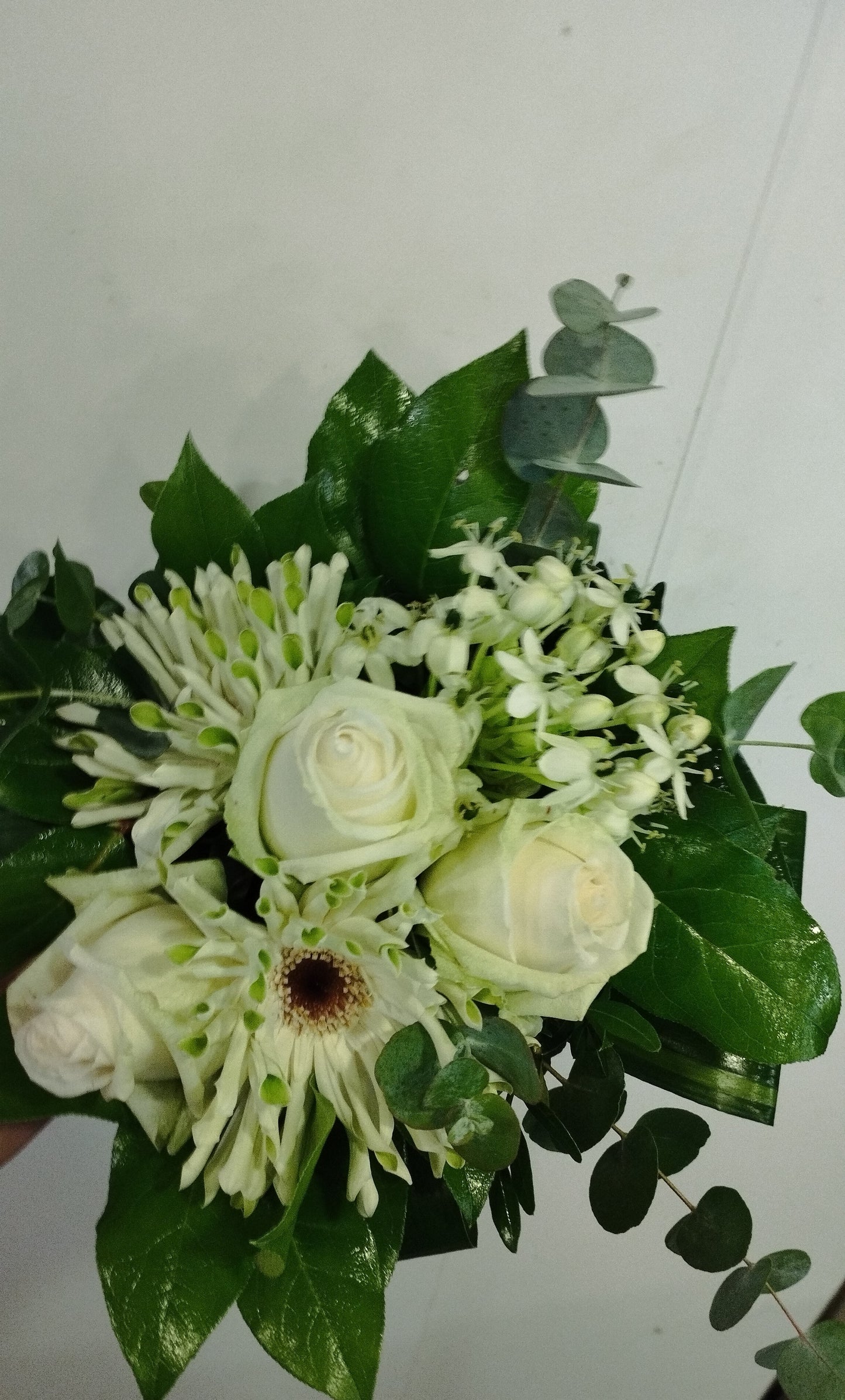 Esküvői csokor egyszerűbb