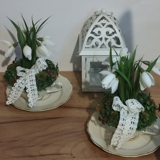 Hóvirág kávéscsészében